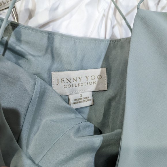 Jenny Yoo Inesse Dress, Morning Mist, Size 2 - Picture 5 of 5